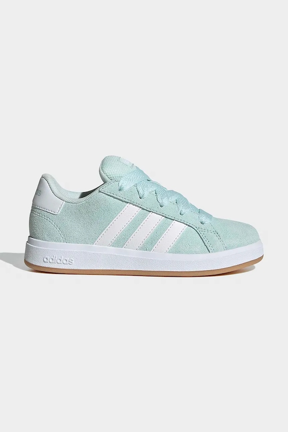 Adidas GRAND COURT 00s superge otroške semišaste turkizna KJ0314