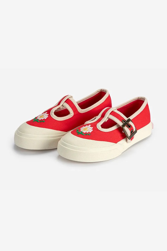 Bobo Choses pantofi copii Pixel Daisy rosu 126AI036