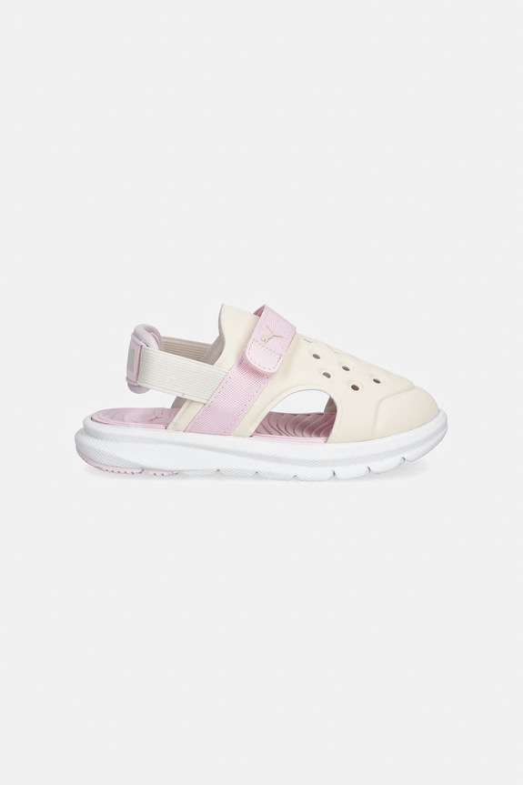 Puma σανδάλια παιδικά Evolve Sandal 389148.PPY2 μπεζ SS26