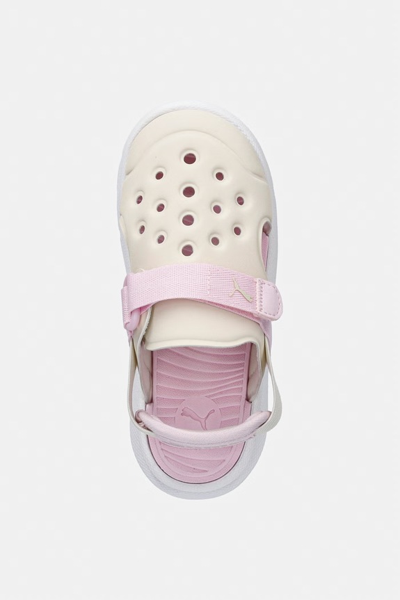 Puma σανδάλια παιδικά Evolve Sandal μπεζ 389148.PPY2
