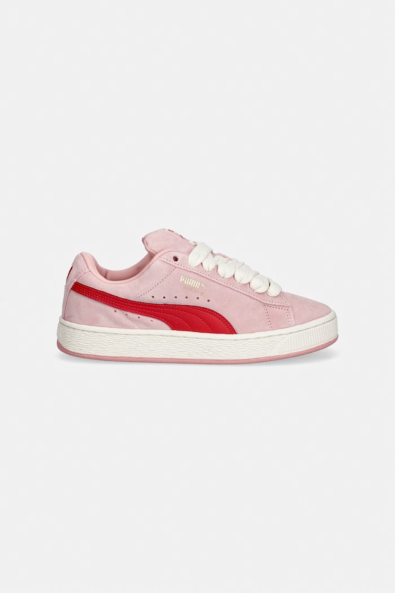 Puma gyerek bőr sportcipő Suede XL Jr 396577 rózsaszín SS26