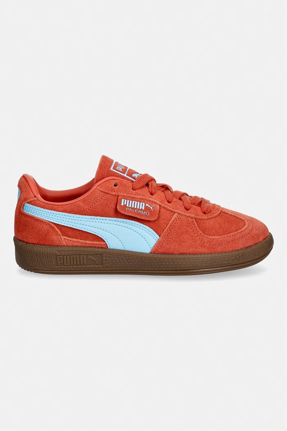 Puma Palermo Jr Αθλητικά Παιδικά από καστόρι 397271.PPY2 πορτοκαλί SS26