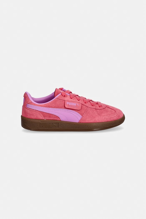 Puma Palermo Jr sneakers copii din piele întoarsă 397271.PPY2 roz SS26