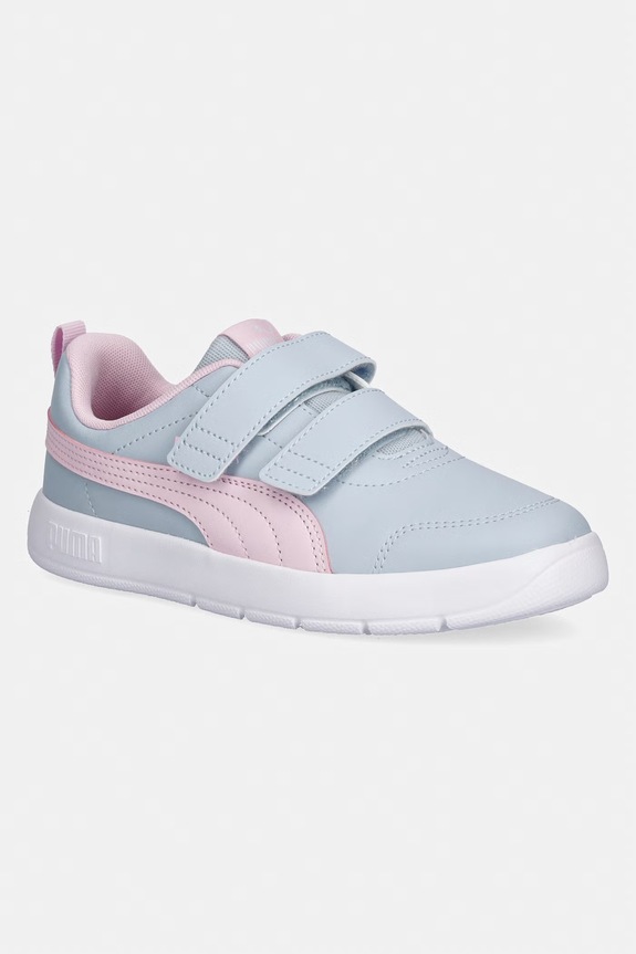 Detské tenisky Puma Courtflex V3 V imitácia kože modrá 397642.PPY2