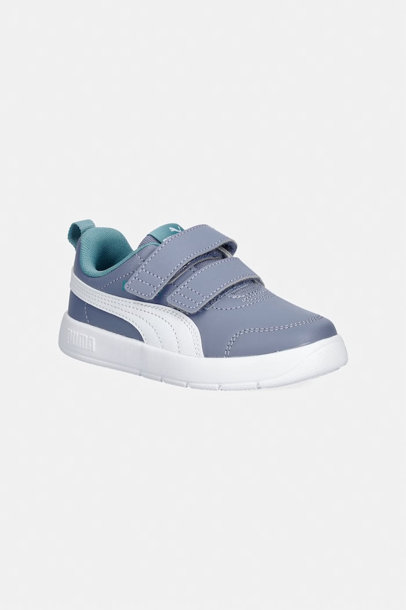 Puma sneakers pentru copii Courtflex V3 V textil albastru 397642.PPY2