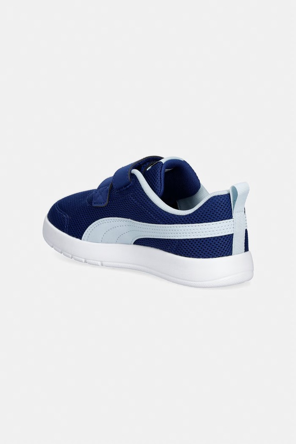 Αγορίστικα Puma Courtflex V3 Mesh sneakers παιδικά 398085.PPY2 σκούρο μπλε