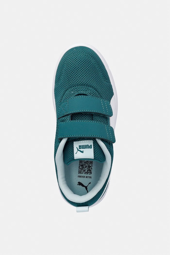 Puma Courtflex V3 Mesh sneakers Παιδικά τιρκουάζ 398085.PPY2
