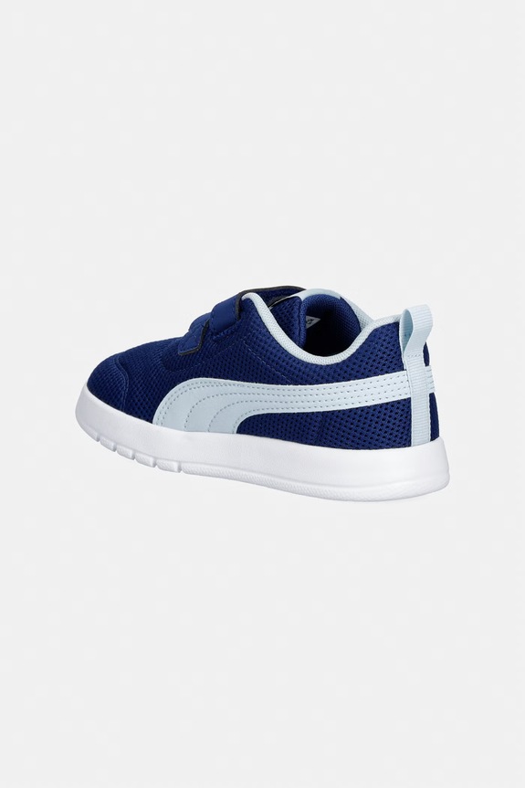 Αγορίστικα Puma Courtflex V3 Mesh sneakers παιδικά 398086.PPY2 σκούρο μπλε