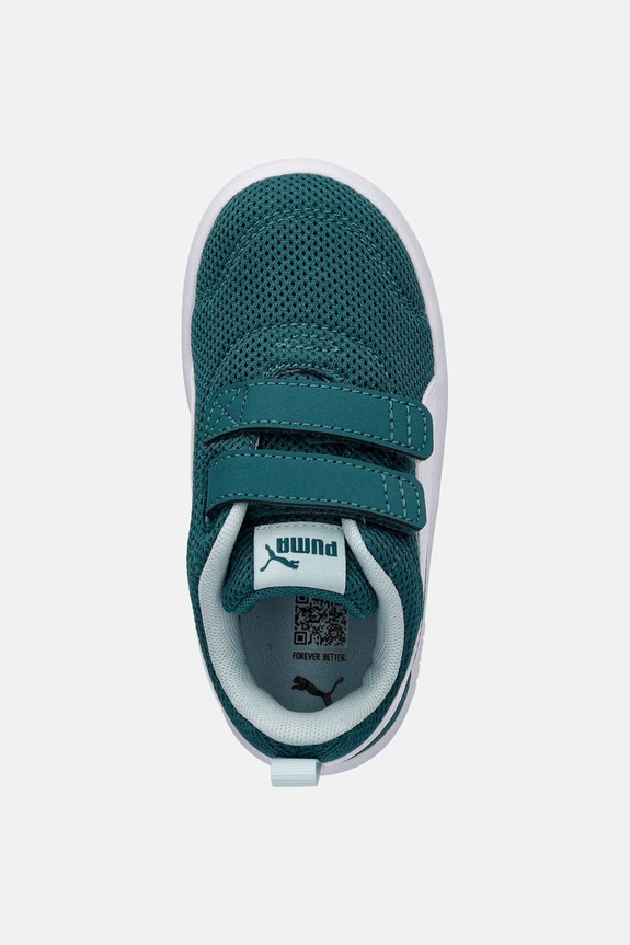 Puma Courtflex V3 Mesh Παιδικά sneakers τιρκουάζ 398086.PPY2