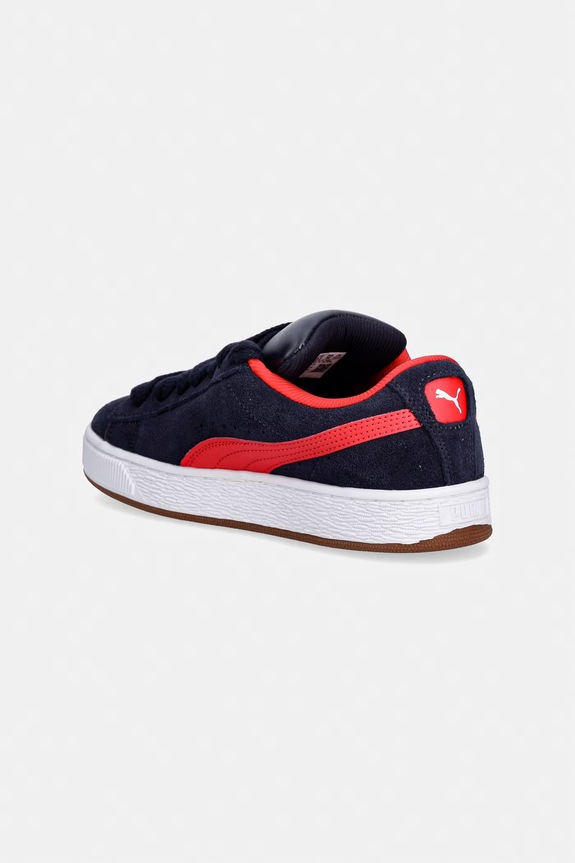 Fiú Puma gyerek velúr sportcipő Suede XL Super Jr 404956 sötétkék