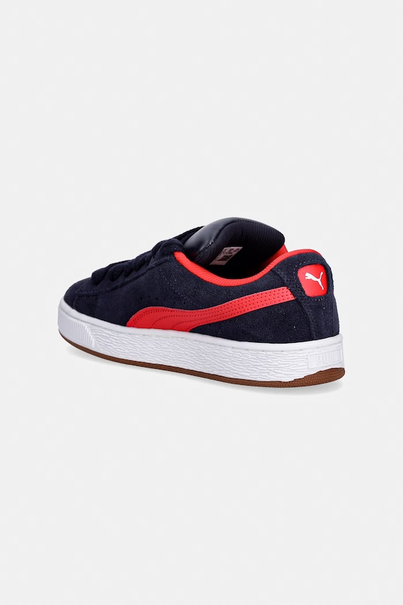 Fiú Puma gyerek velúr sportcipő Suede XL Super Jr 404956 sötétkék