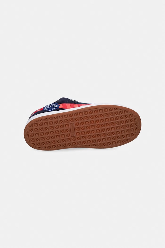 Puma gyerek velúr sportcipő Suede XL Super Jr 404956 sötétkék