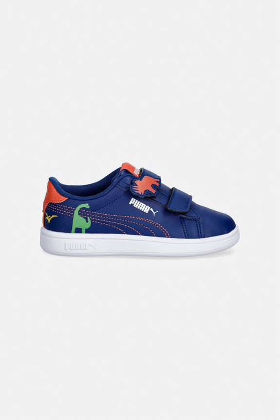 Παιδικά sneakers Puma Smash 3.0 Dino V 405636 σκούρο μπλε SS26