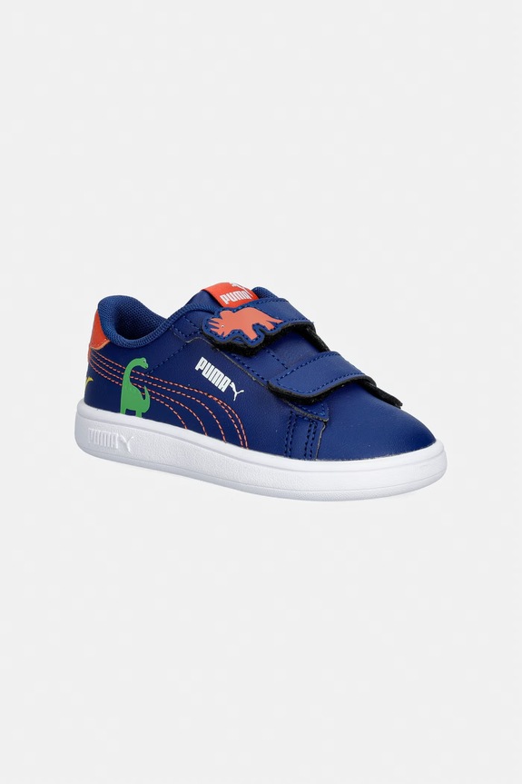 Puma Smash 3.0 Dino V sneakers copii bleumarin 405637