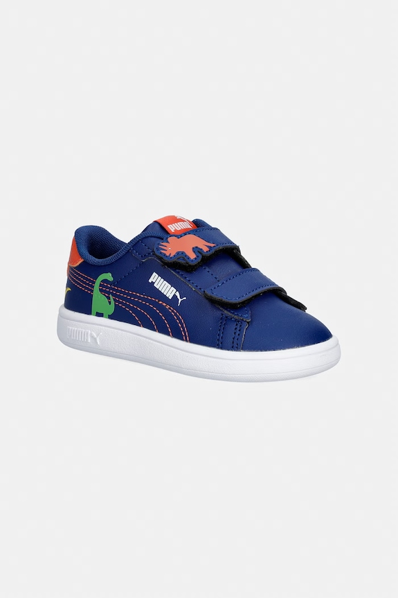 Puma Smash 3.0 Dino V sneakers copii bleumarin 405637