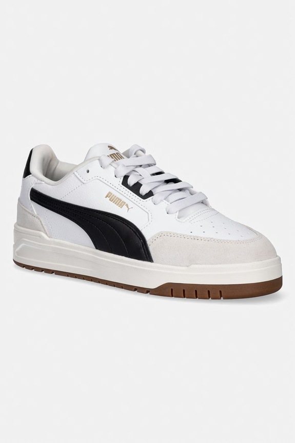 Puma Shuffle Downtown Lo OG Jr adidași copii alb 405662
