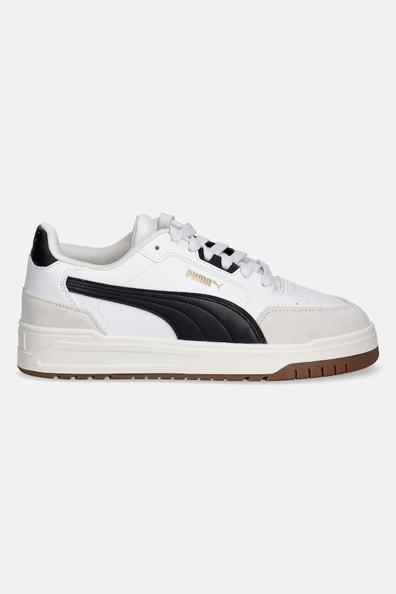 Puma Shuffle Downtown Lo OG Jr adidași copii 405662 alb SS26