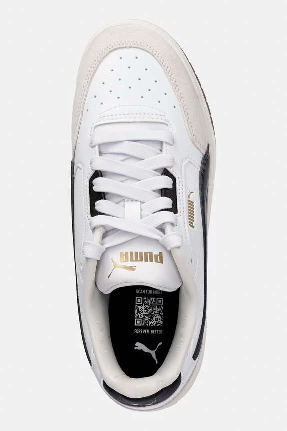 Puma Shuffle Downtown Lo OG Jr adidași copii alb 405662