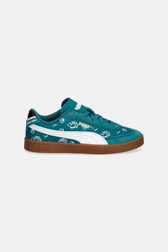 Puma sneakersy dziecięce Club II Era Super Puma 405799 turkusowy SS26