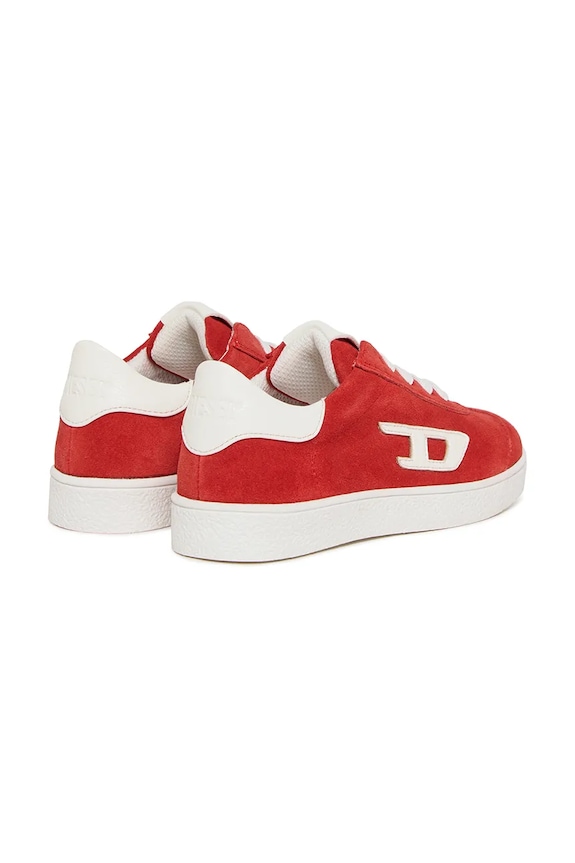 Chlapec Detské semišové tenisky Diesel S-COUGAZ SNEAKERS BC1056.KF005.33.35 červená