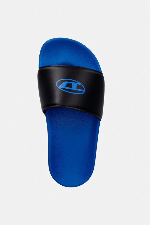 Diesel šľapky s otvorenou pätou detské SA-BWOVALF SANDALS modrá BC1082.KF020.29.35