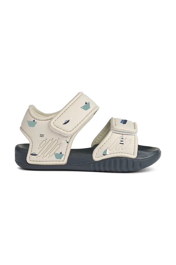 Dječje sandale Liewood Blumer Printed Sandals LW17656.PPY2 bež SS26