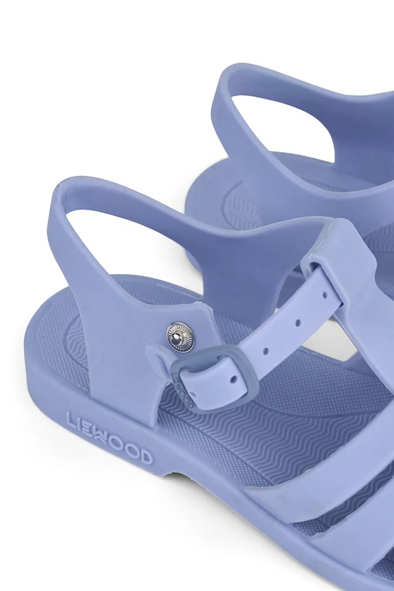 Fiú Liewood gyerek szandál nyitott sarokkal Bre Sandals LW19947.PPY2 lila