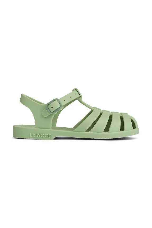 Liewood gyerek nyitott sarkú szandál Bre Sandals LW19947.PPY2 zöld SS26