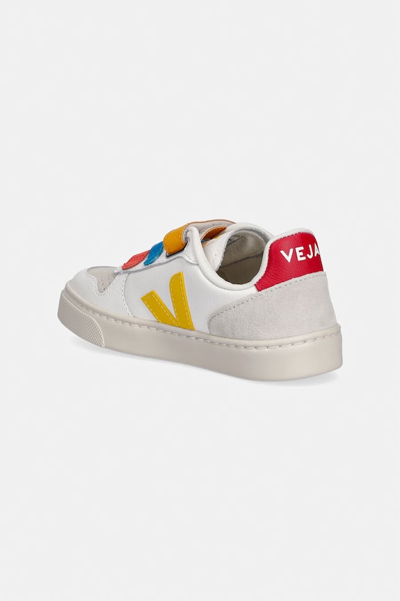 Chłopiec Veja Small V-10 sneakersy dziecięce skórzane CV0521504C.28.35 biały