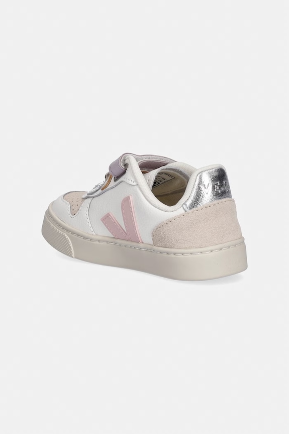 Chłopiec Veja Small V-10 sneakersy dziecięce skórzane CV0521505C.22.27 biały