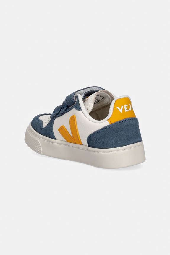 Băieți Veja Small V-10 sneakers copii din piele CV0521507C.22.27 bej
