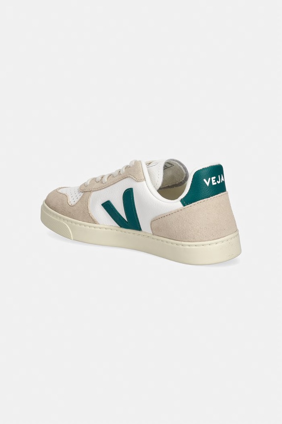 Băieți Veja sneakers din piele Small V-10 Laces CX0520619C.36.39 bej