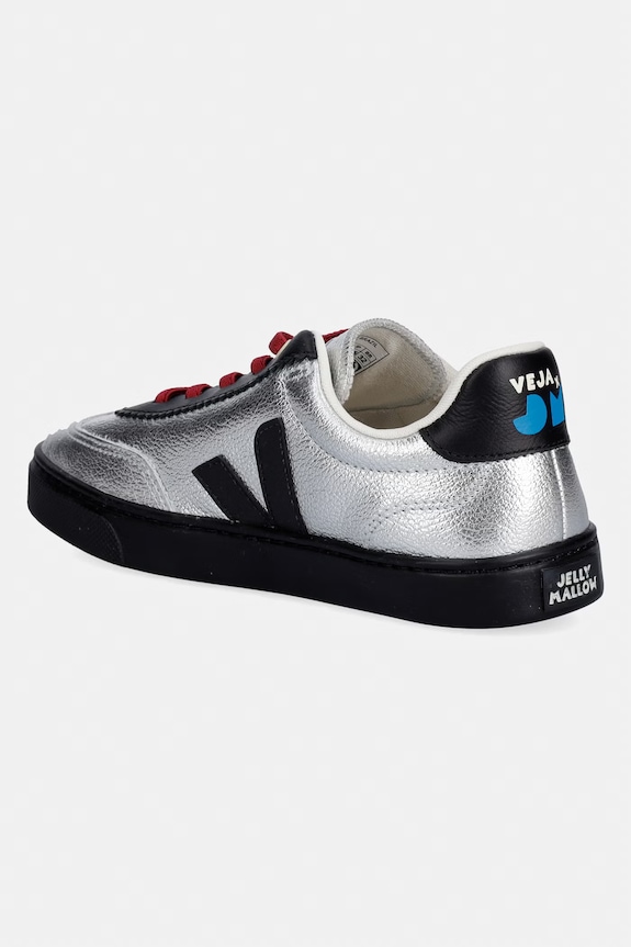 Băieți Veja teniși din piele copii VEJA X JELLY MALLOW SML VOLLEY JN0221677C.28.35 argintiu