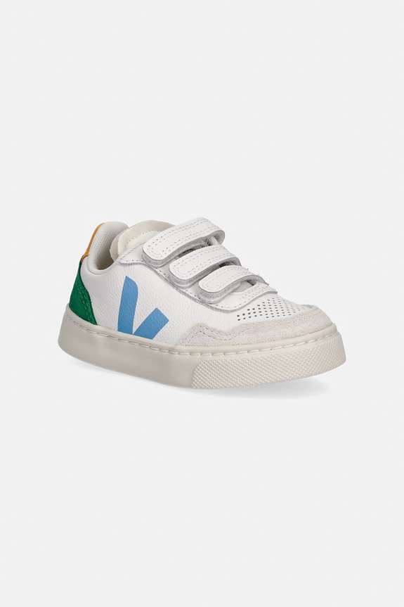 Veja Small V-90 sneakersy dziecięce skórzane biały SX2021512C.21.27