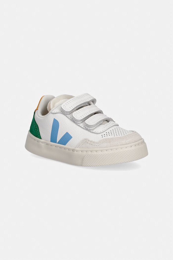 Veja Small V-90 sneakersy dziecięce skórzane biały SX2021512C.21.27