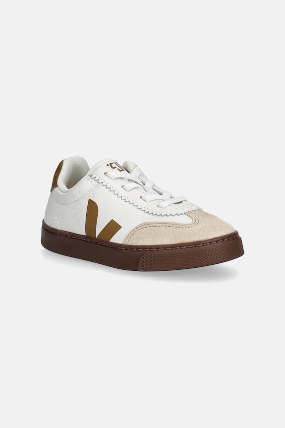 Veja sneakersy skórzane Small Volley skóra zamszowa biały SY2021566C.22.27