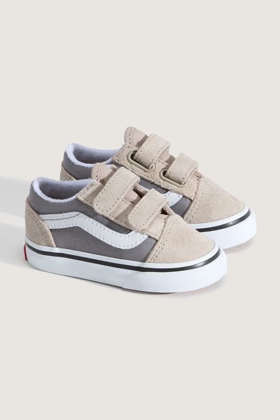 Vans OLD SKOOL tenisówki dziecięce VN000CRW85T1 szary SS26