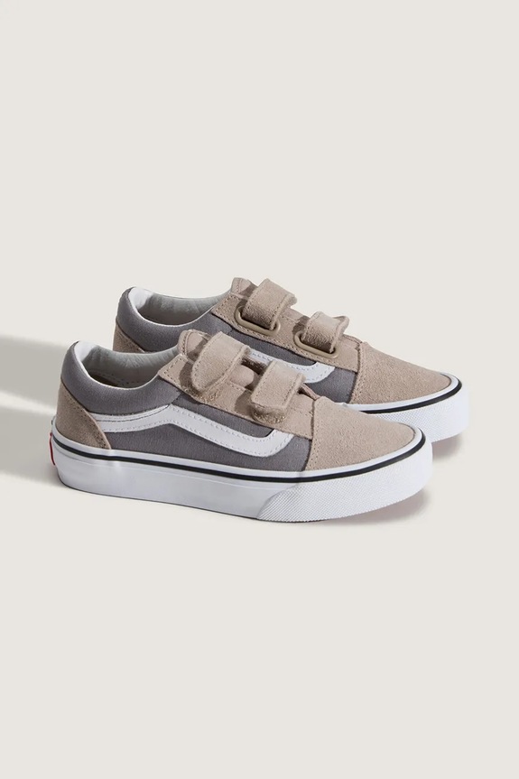 Vans OLD SKOOL tenisówki dziecięce VN000CYA85T1 szary SS26