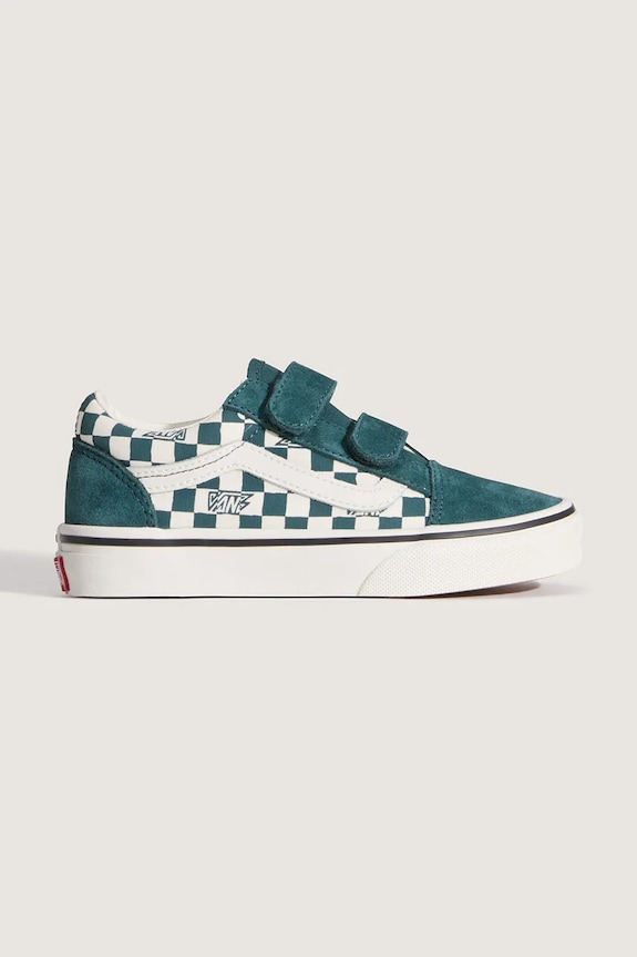 Vans OLD SKOOL tenisówki dziecięce turkusowy VN000CYAFRJ1
