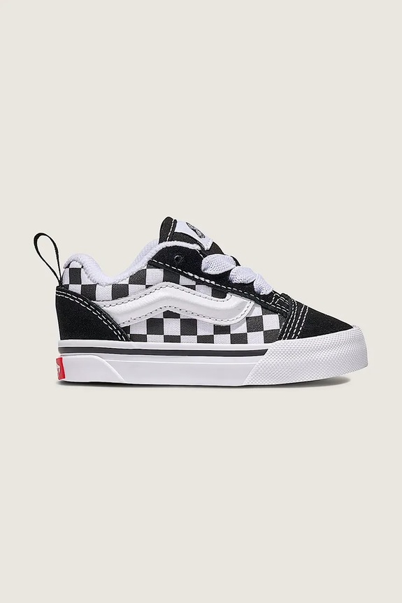 Detské tenisky Vans KNU-SKOOL usňová koža čierna VN000D0KBPB1