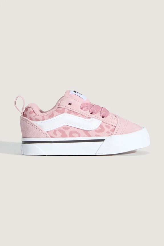 Detské tenisky Vans KNU-SKOOL semišová koža ružová VN000D0KFPR1