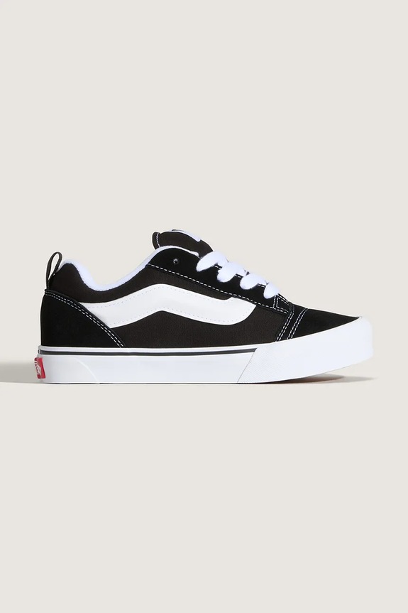 Dětské tenisky Vans KNU-SKOOL přírodní kůže černá VN000D2T6BT1