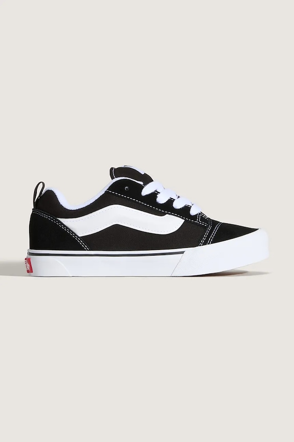 Dětské tenisky Vans KNU-SKOOL přírodní kůže černá VN000D2T6BT1