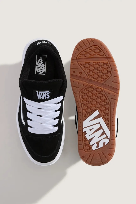 Vans sneakers de piele întoarsă pentru copii Hylane negru VN000E919X11