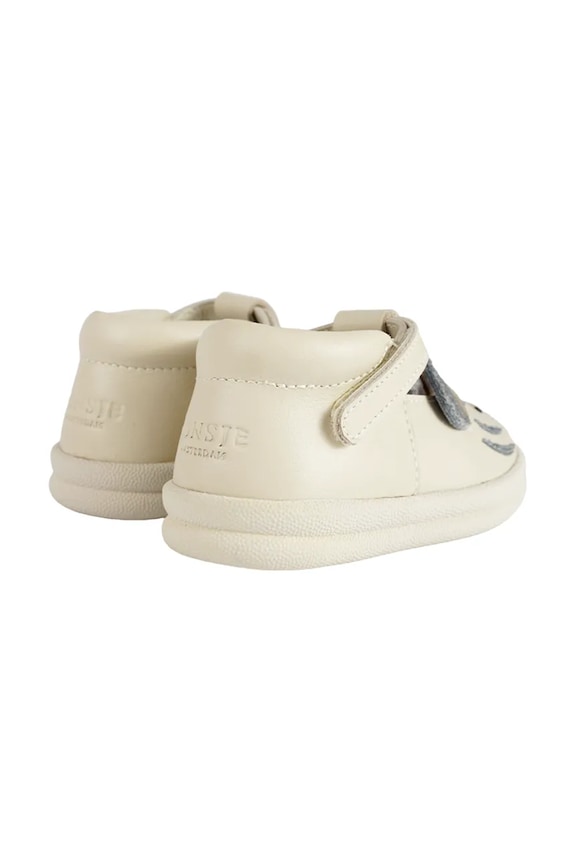 Donsje półbuty skórzane dziecięce Zazo Special Shoes White Tiger 1503704 beżowy