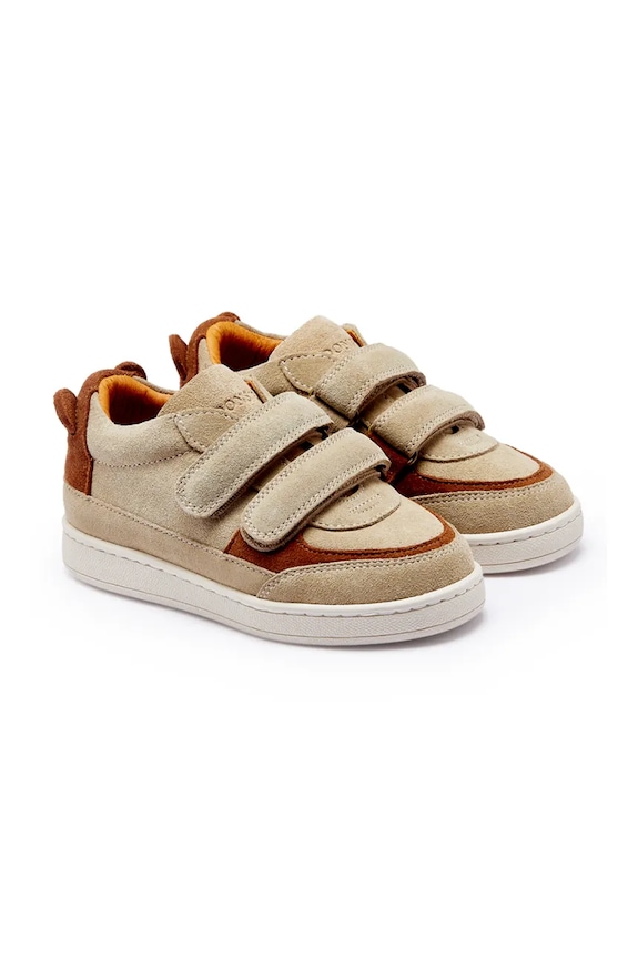 Dječaci Dječje tenisice od brušene kože Donsje Rinou Sneakers Bear 2032801.22.28 bež