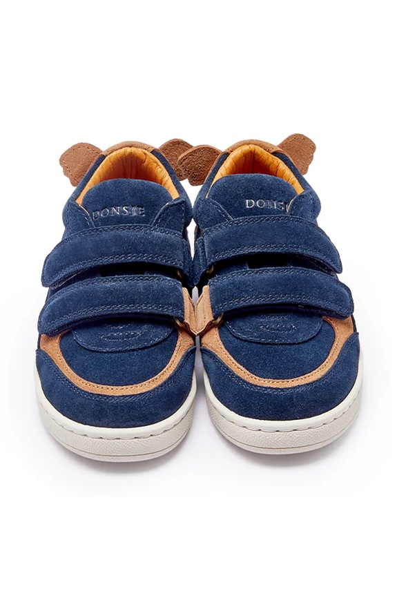 Dječaci Dječje tenisice od brušene kože Donsje Rinou Sneakers Koala 2032802.29.33 mornarsko plava