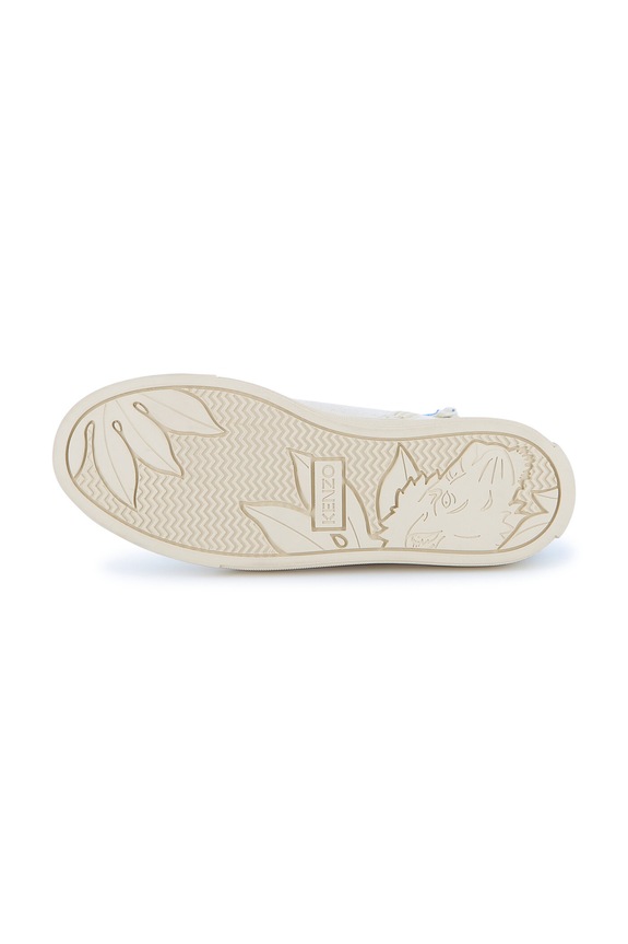 Παιδικά πάνινα παπούτσια Kenzo Kids K61821 λευκό