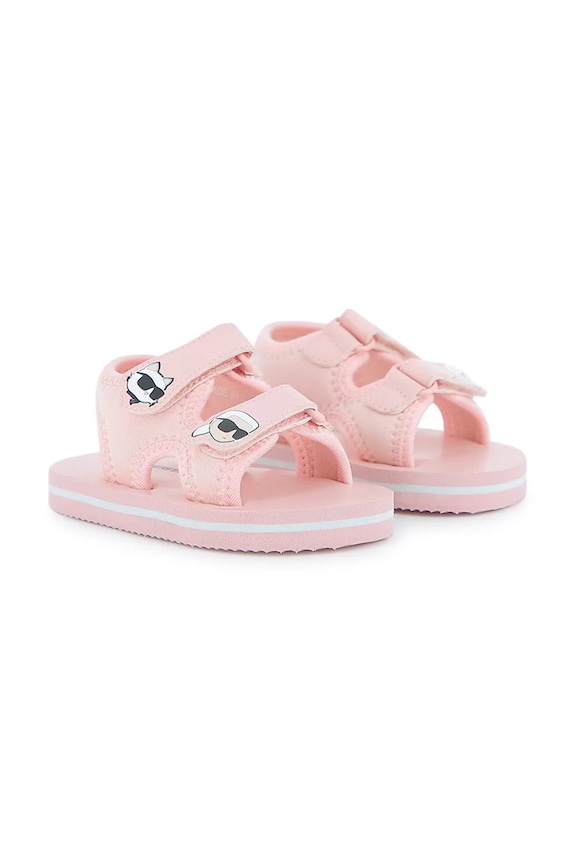 Karl Lagerfeld sandały dziecięce Produkt niemowlęcy różowy Z31183.19.27