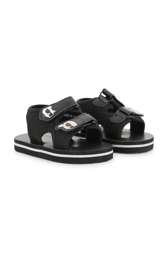 Karl Lagerfeld sandały dziecięce Produkt niemowlęcy czarny Z31183.19.27